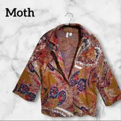 Moth by Anthropologie【S】 ペイズリー柄ブレザー