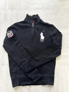 Polo Ralph Lauren ブラック ジップアップ トレーナー XS