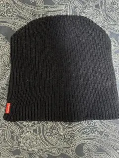 Supreme ビーニー ニット帽 ネイビー　ニットキャップ