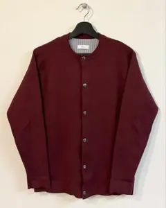 SHIPS any / ミラノリブ クルーネックカーディガン / SIZE:M