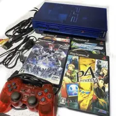 PlayStation 2オーシャンブルーSCPH-37000 オマケソフト4本