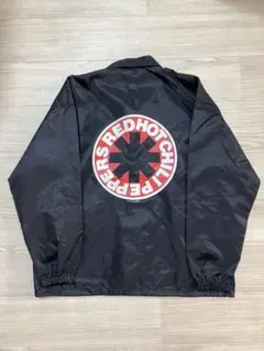 ★ RED HOT CHILI PEPPERS コーチジャケット BLK L ☆ RED HOT CHILI PEPPERS コーチジャケット BLK L