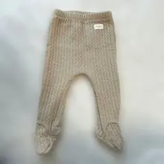 韓国子供服　ベビータイツ ベージュ