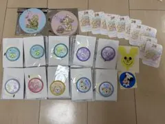 ディズニー カラフルハピネス ワッペン ダッフィー＆フレンズ 20周年