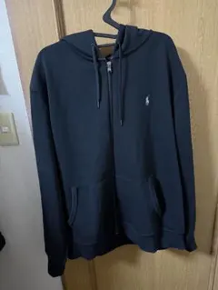Polo Ralph Lauren ブラック フルジップ　黒 XL ポロ