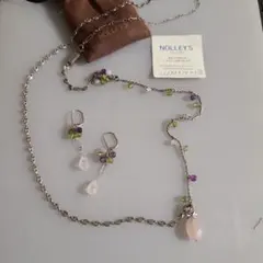 NOLLEY'S ネックレスとピアスセット