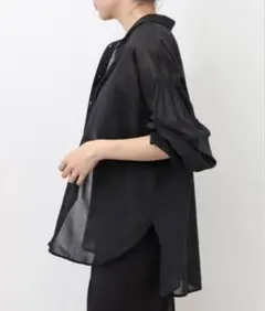 GOOD GRIEF! SHEER GATHER COTTON SHIRTのサムネイル