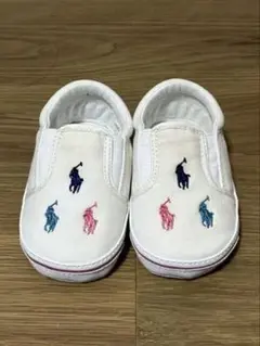 Ralph Lauren ベビーシューズ ホワイト3000円→1600円に値下げ