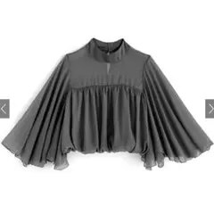 フレアシャツ　トップス