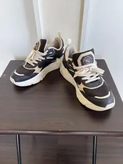 PUMA メンズスニーカー ブラウン/ベージュ　28cm