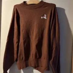 H&M 不思議の国のアリス　白うさぎ刺繍トレーナー M