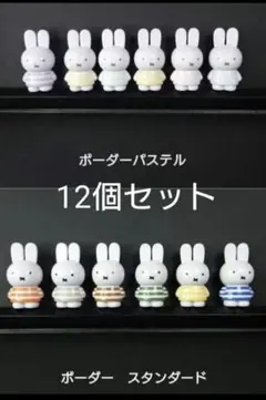 テトラフィビッツ　ミッフィー　ボーダーパステル６個　ボーダースタンダード　６個