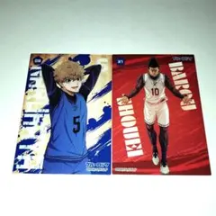 【ブルーロック】クリアカードコレクション 成早朝日 馬狼照英 2点セット