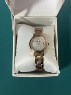 和*様 【美品】Wicca シチズン レディース腕時計 ローズゴールド ジャンク