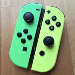 Switch ジョイコン ネオングリーン×ネオンイエロー ニンテンドー