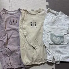 ベビー夏服　半袖　ロンパース カバーオールのサムネイル