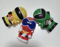 T*a様 秘密戦隊ゴレンジャー ソフビ貯金箱 アカレンジャー 昭和レトロ