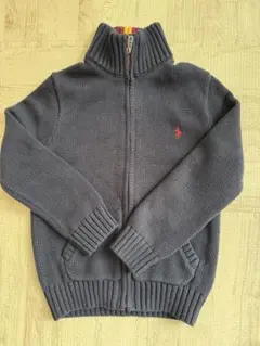 ラルフローレン❤️ネイビー　ジップカーディガン❤️6歳