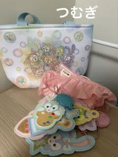 ディズニー　ダッフィー　スーベニアランチケース　ガーランド