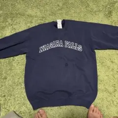 NIAGARA FALLS スウェット M ネイビー