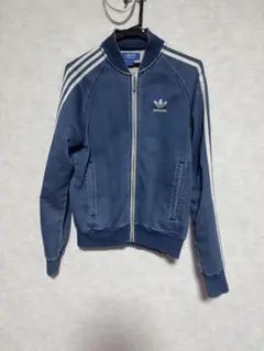 adidas デニム　トラックジャケット