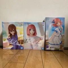 五等分の花嫁　フィギュア　relaxtime 二乃　三玖　マリンルック　trio