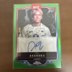 朝倉海 RCカード 99シリ topps RCauto