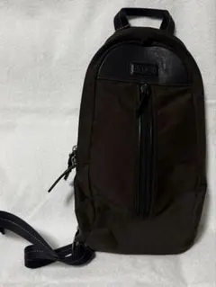 COACH ボディバッグ ダークブラウン