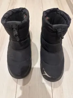 The North Faceブラック スノーブーツ Nuptse 27cm