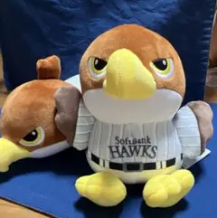 希少品　福岡ソフトバンクホークス　選手ぬいぐるみ　3体セット　川﨑　新垣　松中 希少品 福岡ソフトバンクホークス 選手ぬいぐるみ 3体セット 川﨑 新垣