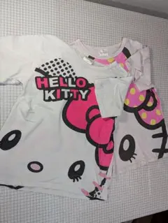 【USJ限定】ハローキティ Tシャツ 2枚セット サイズ S
