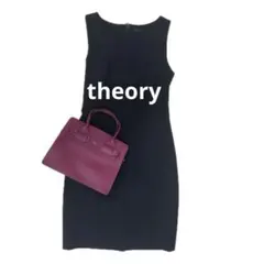 theory セオリー　ノースリーブワンピース　9号　フォーマル✨二次会✨