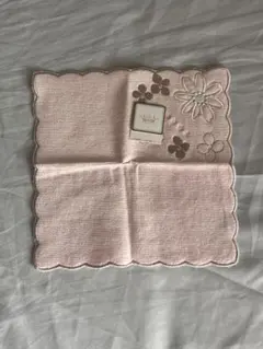 TOCCA タオルハンカチ 花柄 ピンク