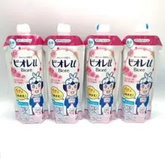 ビオレu ボディウォッシュ エンジェルローズの香り つめかえ用 340ml 4個のサムネイル