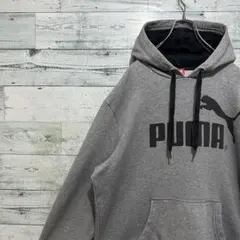 【プーマ】PUMA 最高デザイン ビッグロゴ レトロ 人気 スウェット パーカー