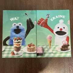 新品パペットスンスン《ファミリーマートLOTTE×スンスン》 クリアファイル２枚