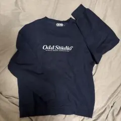 odd studio スウェット トレーナー ネイビー
