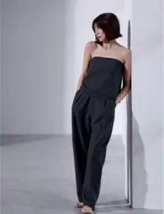 FORME カーブパンツ サイズ0 カーキ東原亜希 東原亜希 FORME 2025 SPRING CURVED PANTS