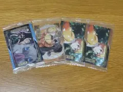 鬼滅の刃 ウエハース カード 我妻善逸4枚セット