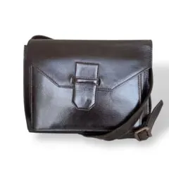 良品　イヴ・サンローラン　ショルダーバッグ　茶色 ヴィンテージ　レトロ