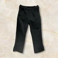 クロップドパンツ ネイビー レディース 綿98% ポリウレタン2% カジュアル