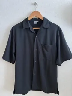 美品 Ron Herman コットン シルク オープンカラー 半袖 シャツ L
