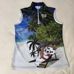M.U SPORTS レディース ゴルフシャツ ノースリーブ 42のサムネイル