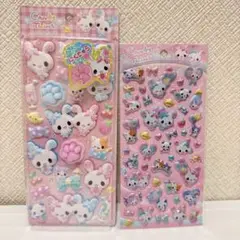 スペシャルもっちもちシール　キャンディツインズ　肉球シール