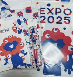 大阪万博ミャクミャクファイル＆ノート＆ボールペンセット☆