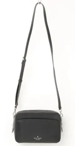 kate spade レザー ショルダーバッグ ポシェット　ブラック