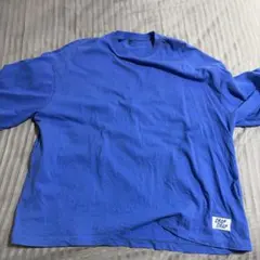 青色Tシャツ　XLサイズ