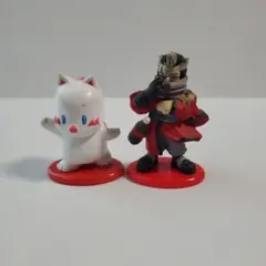 ファイナルファンタジー　コカコーラ　ミニフィギュア　モーグリー　アーロン