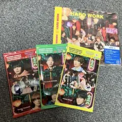 なにわ男子 HARD WORK 通常盤 特典 トレカ3種セット　新品未開封