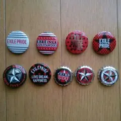 EXILE PRIDE 缶バッチSET!!